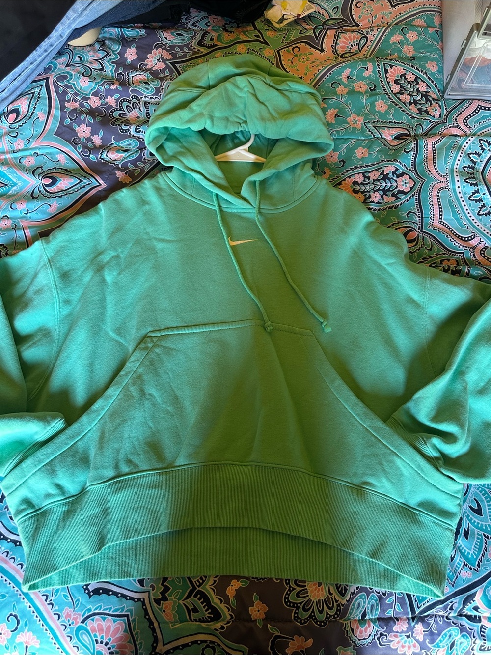 Nike Green Women's Pullover Hoodie